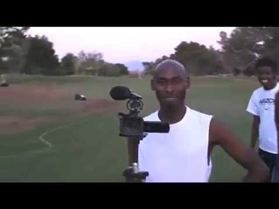Bernard Lagat tries out for a job at FloTrack