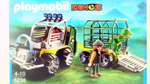 Playmobil Dinos Transport Vehicle with Baby T-Rex Dinosaur 5236 - Tyrannosaurus dinosaurs