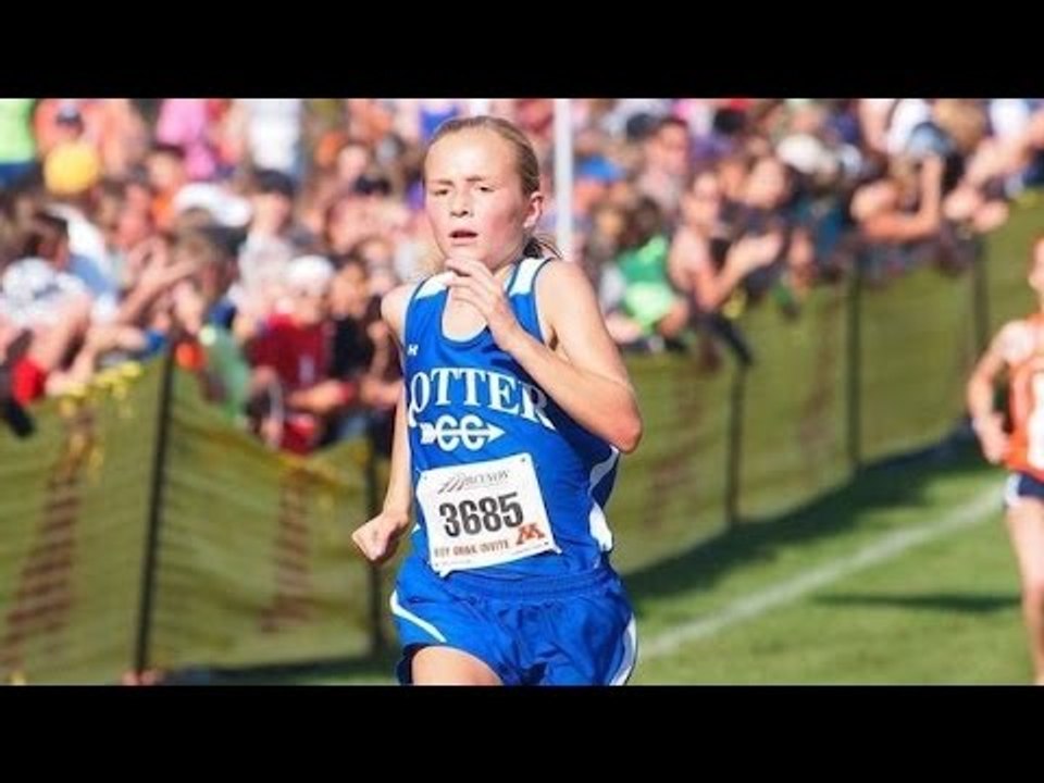 Grace Ping, 7th grader, takes down the ENTIRE 2015 Roy Griak high school field