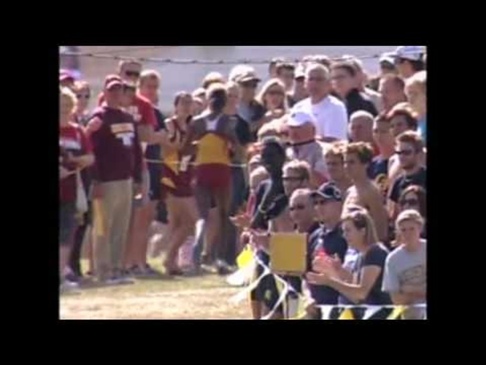 Roy Griak XC Invite 2012 // Iowa State's Betsy Saina leads the Cyclones to victory