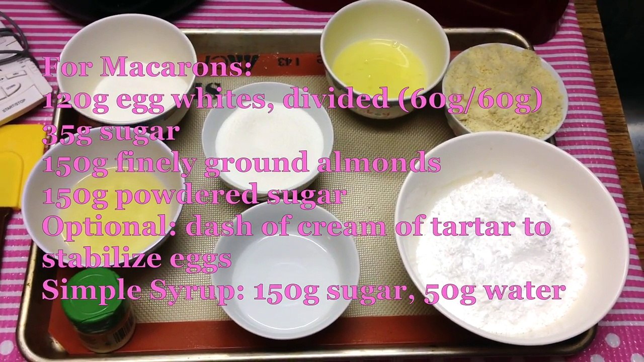 Hello Kitty Macaron Recipe