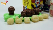 3D 입체 뽀로로 젤리 만들기 푸딩 만드는 법 키즈쿡 미니어처 집에서 엄마랑 만들어 먹는 간식 초콜릿 우유 장난감 키즈 [토이롤]