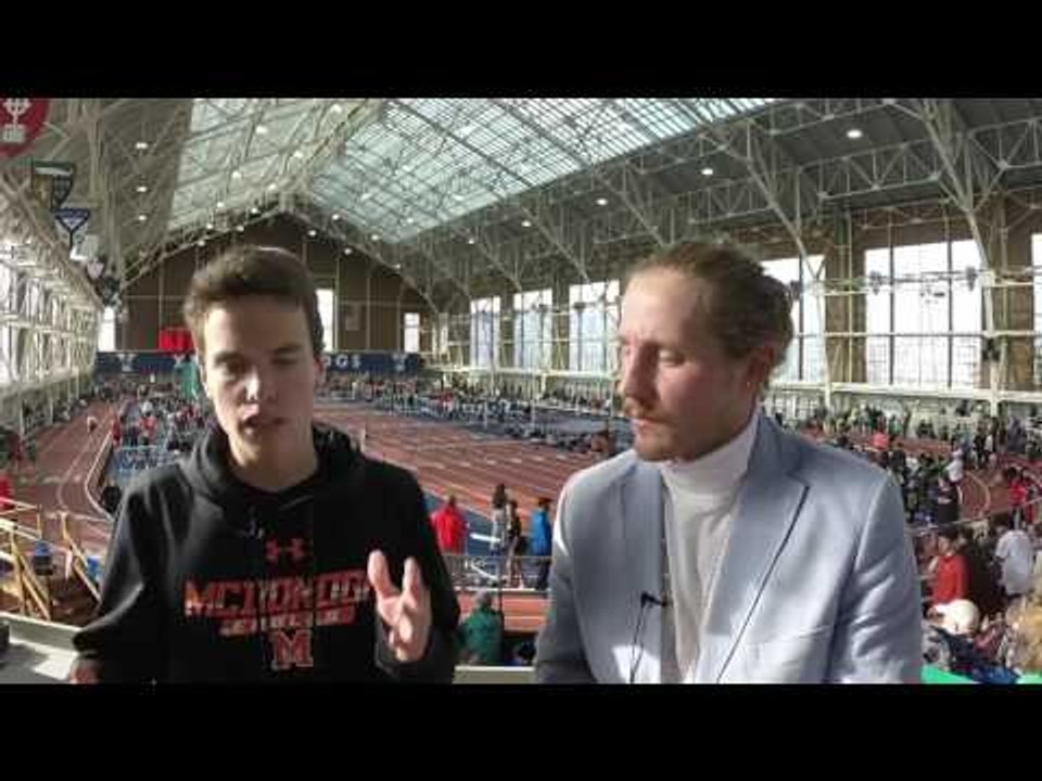 Dalton Hengst runs U.S. #1 in the 3K at the 2017 Yale Track Classic