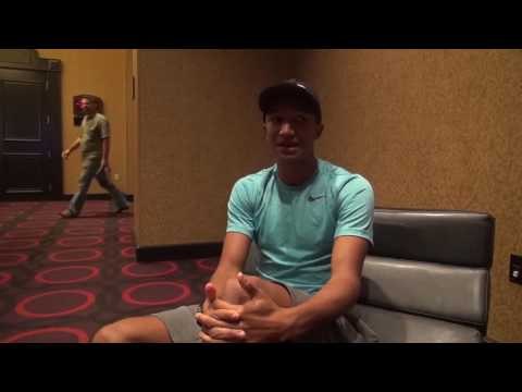 Donavan Brazier on his 1500 potential and if Clayton Murphy would've beat him in the NCAA 800 final