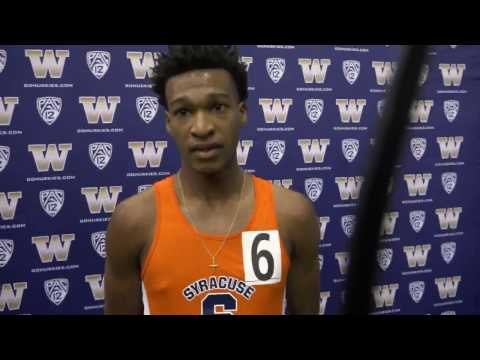 Justyn Knight flashes the wheels in mile win at the UW Invitational