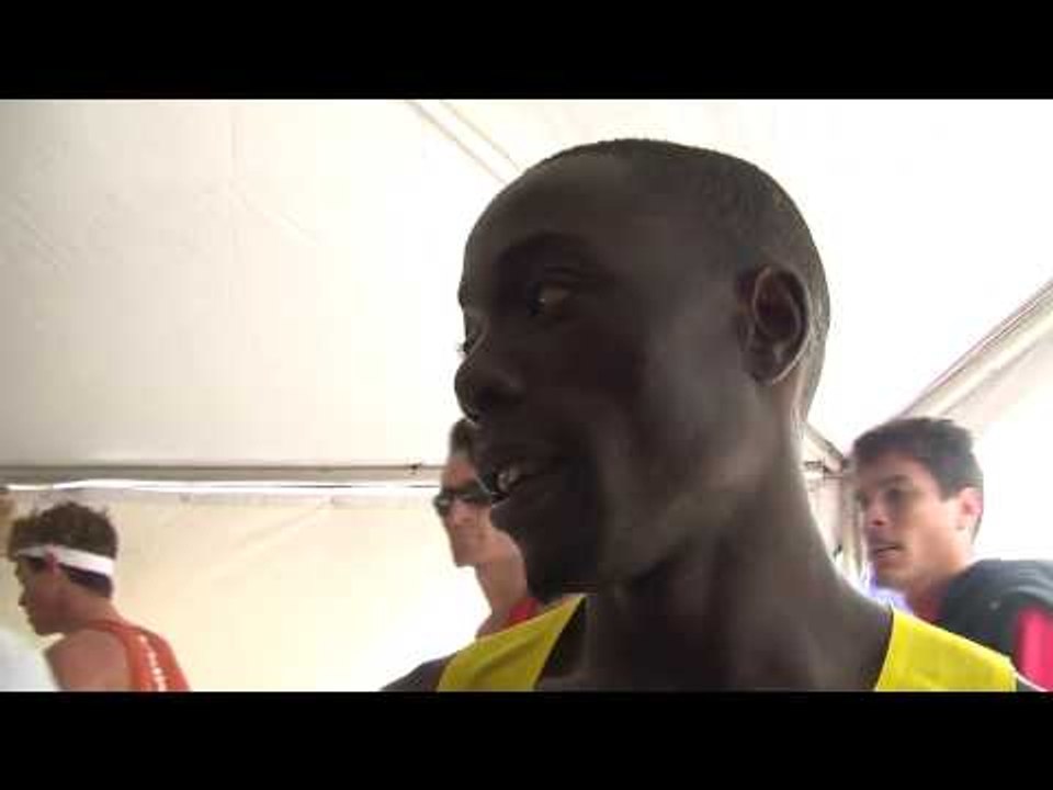 Edward Cheserek upset after taking third at NCAA XC Champs
