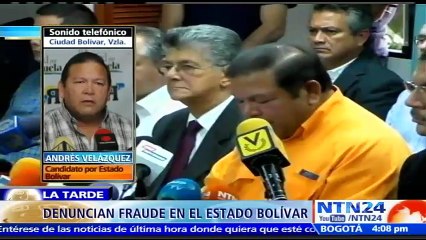 "El sistema electoral venezolano no es invulnerable": Candidato Andrés Velásquez denuncia manipulación de resultados en