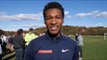 Justyn Knight after running away with NCAA Northeast region victory