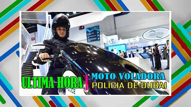 Policía voladora en Dubái