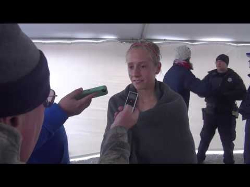 Anna Rohrer after third place NCAA XC finish