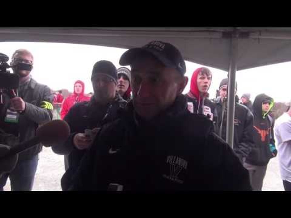 Villanova coach Marcus O'Sullivan on Patrick Tiernan's big NCAA victory