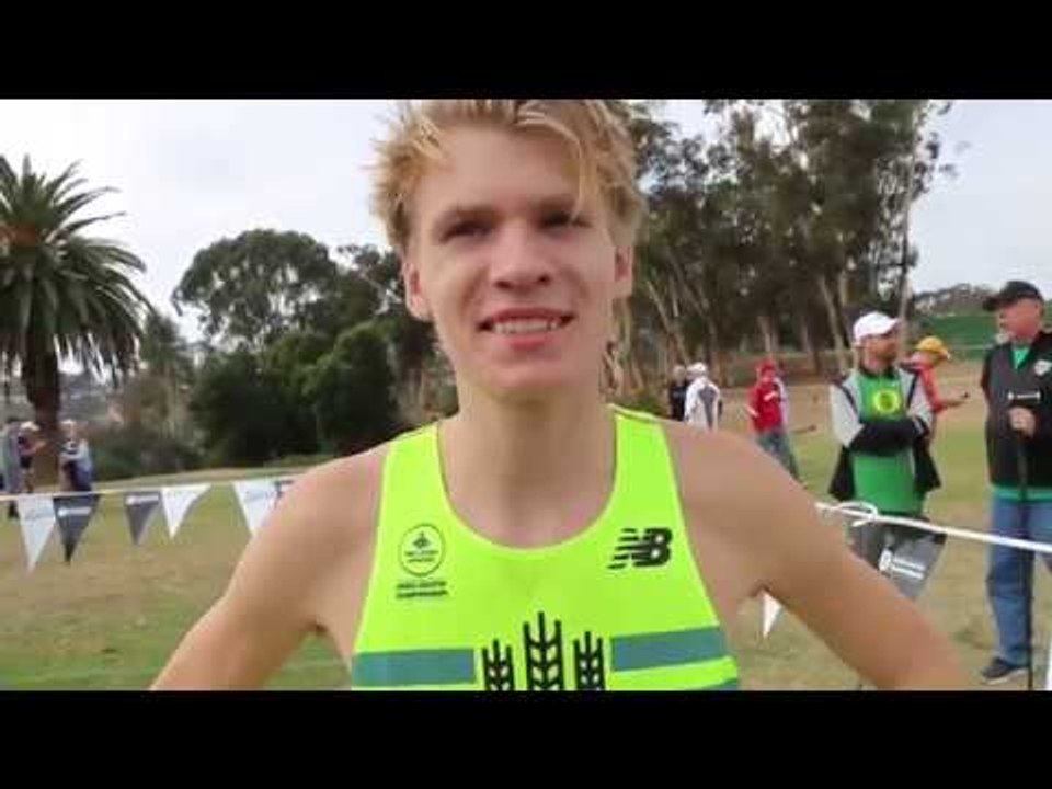 Finn Gessner went for it, took runner up