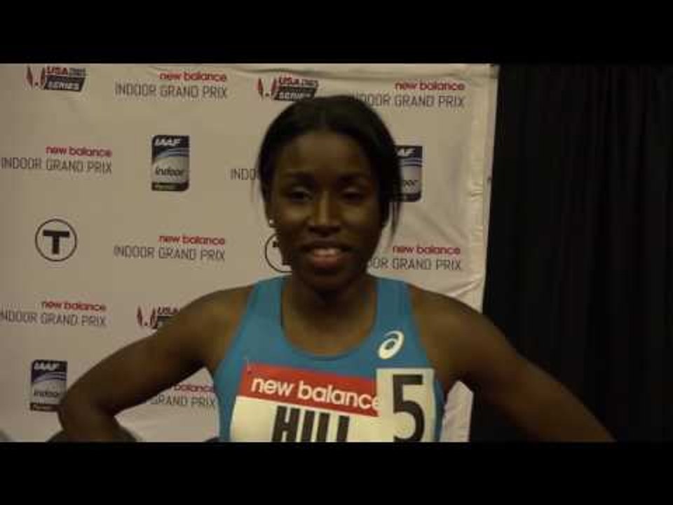 High school senior Candace Hill focusing on the 300 this indoor season