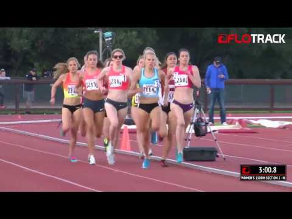 Christina Aragon Runs #4 All-Time 1500m, Beats Payton Jordan Pros (2016)