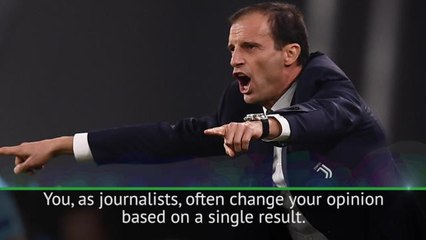 Theatrical Allegri emphasises importance of Sporting win