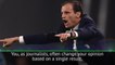 Theatrical Allegri emphasises importance of Sporting win