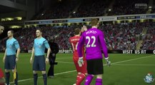 FIFA 15 ile Liverpool-Beşiktaş Avrupa Ligi Maçı | Türkçe Spikerli
