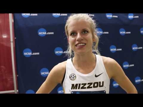 Karissa Schweizer was forced to set the pace in 2017 indoor championship 3K