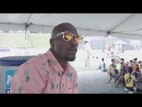 Chad Johnson Is Learning Track While Watching His Daughter Race