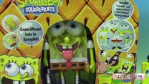 Pâte à modeler Play doh Bob léponge Visages amusants ♥ Play Doh Spongebob Silly Faces