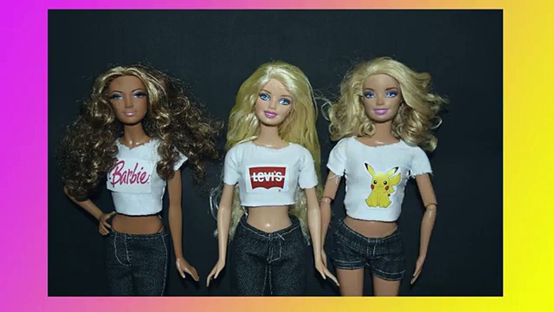 blusa para barbie paso a paso