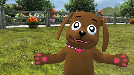Sing "If Your Happy and You Know It" with Miss Muddy Puppy in 3D