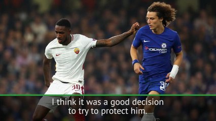 Conte subbed Luiz 'to protect him'