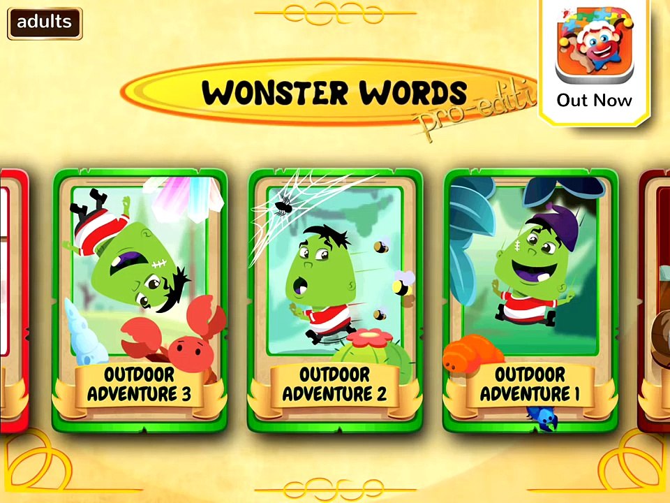 Wonster Words: Outdoor Adventure
