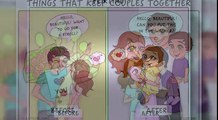 Couples Life Before and After Marriage (So Cute)