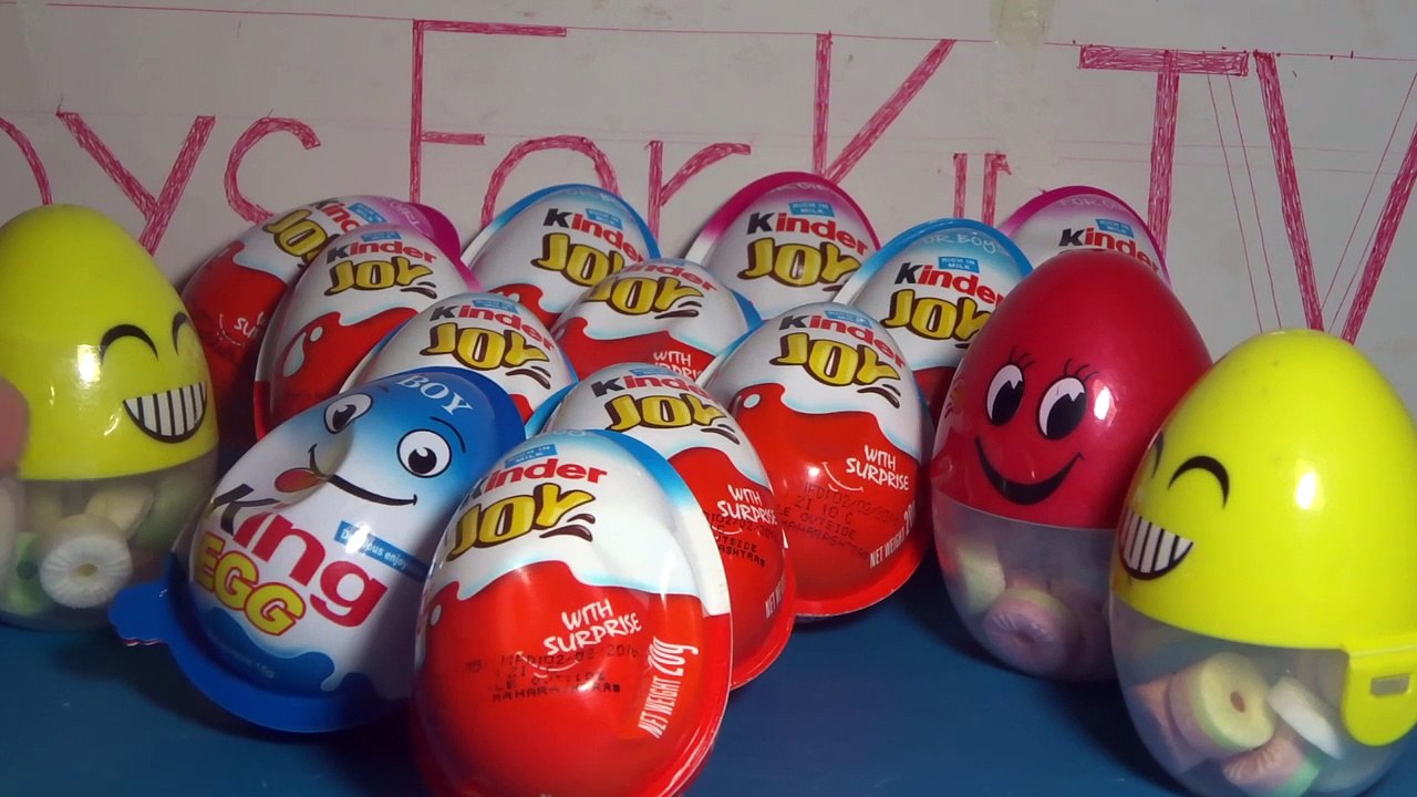 Surprise Eggs Colors Toys For boys Kinder Joy Videos For Children Learning Videos For 3 Year Olds
