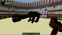 Minecraft Godzilla vs Zilla and a few other mobs