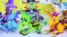 Full Set of Lego Elves Dragons and Baby Eggs Comparison - Kids Toys