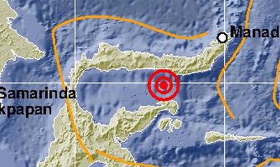 Gempa 5,6 SR Guncang Gorontalo