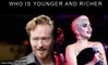 Conan OBrien vs Lady Gaga Who is younger and richer?