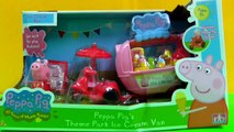 Peppa Pig Theme Park Ice Cream Van toy playset