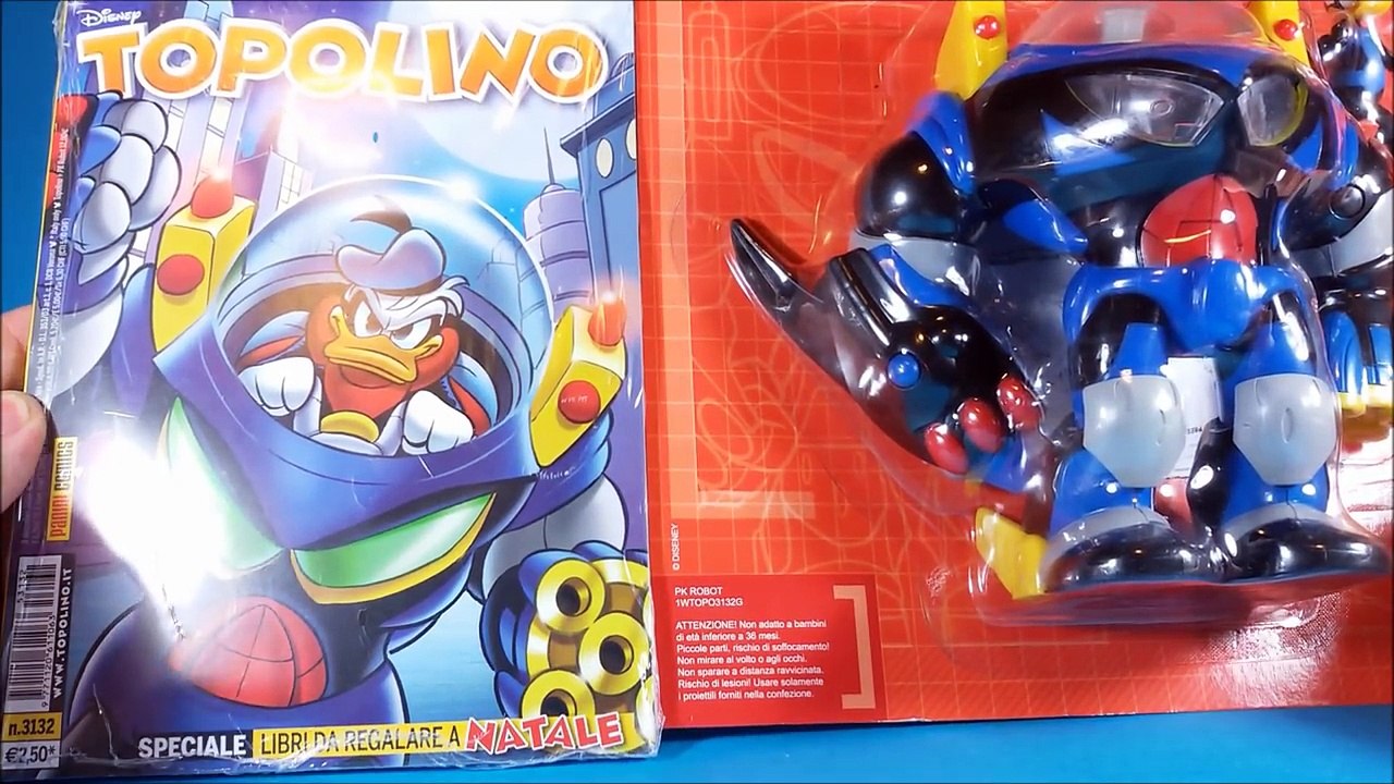 TOPOLINO #3132 - PK ROBOT E PK TRANSFORMER (ita)