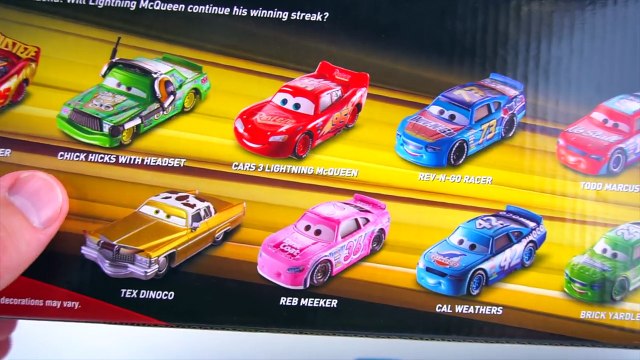 Storm Lightning Mcqueen blue Dinoco from Disney Cars Pixar figure Mattel  similar to Comic-Con - video Dailymotion