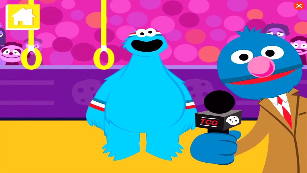 Sesame Street: The Cookie Games - Cookie Monster Oylmpics Game For Children - PBS Kids App