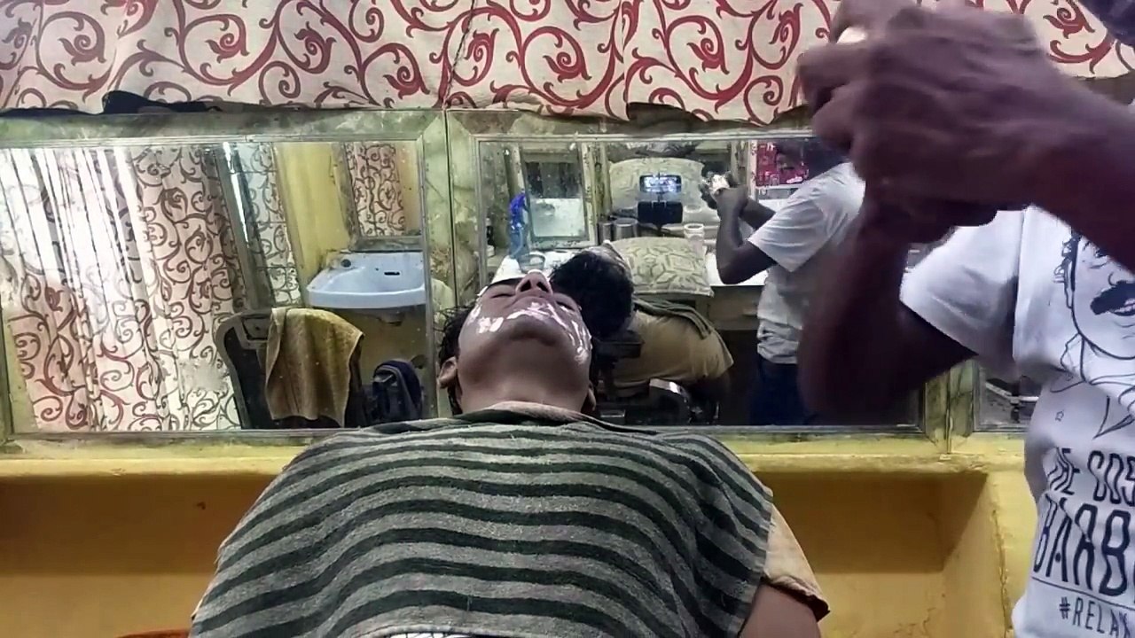 Baba sen the cosmic barber head massage asmr