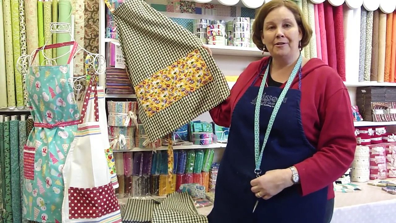 Make an Apron Using Tea Towels - Part 1 of 2