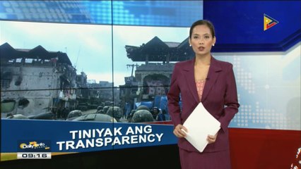 Transparency sa rehabilitasyon ng Marawi City, tiniyak ng DILG