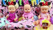Fiesta de Cumpleaños de Alice Bebés Nenuco Hermanitas Traviesas con Regalos Sorpresa Minnie