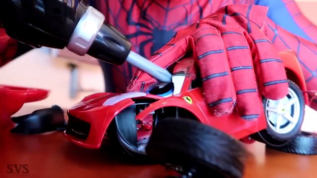 RECKLESS Joker Crushes BABY Doll Toys Under Car! w/ UGLY BABY vs Spiderman Joker Frozen Elsa Hulk