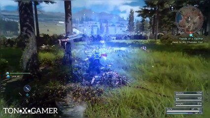Final Fantasy XV de PC - Gameplay Demonstrativa