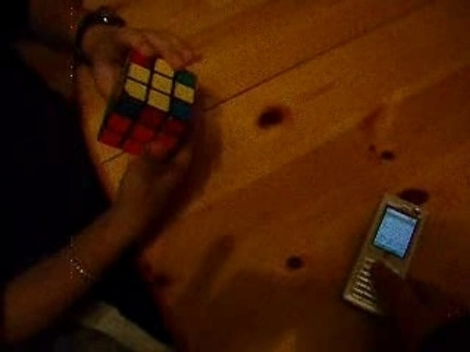 Rubik's cube 1,17,9 sec