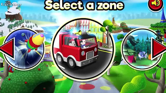 Mickey Mouse Clubhouse Fire Truck | Mickey & Minnies Universe - Disney Junior Games for Children