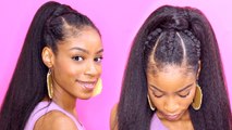 Quick Easy Protective Style On 4b 4c Natural Hair Video