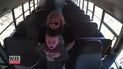 Bus Cam Records As Driver Grabs Terrified Boy. Children Watch Helplessly As Time Runs Out