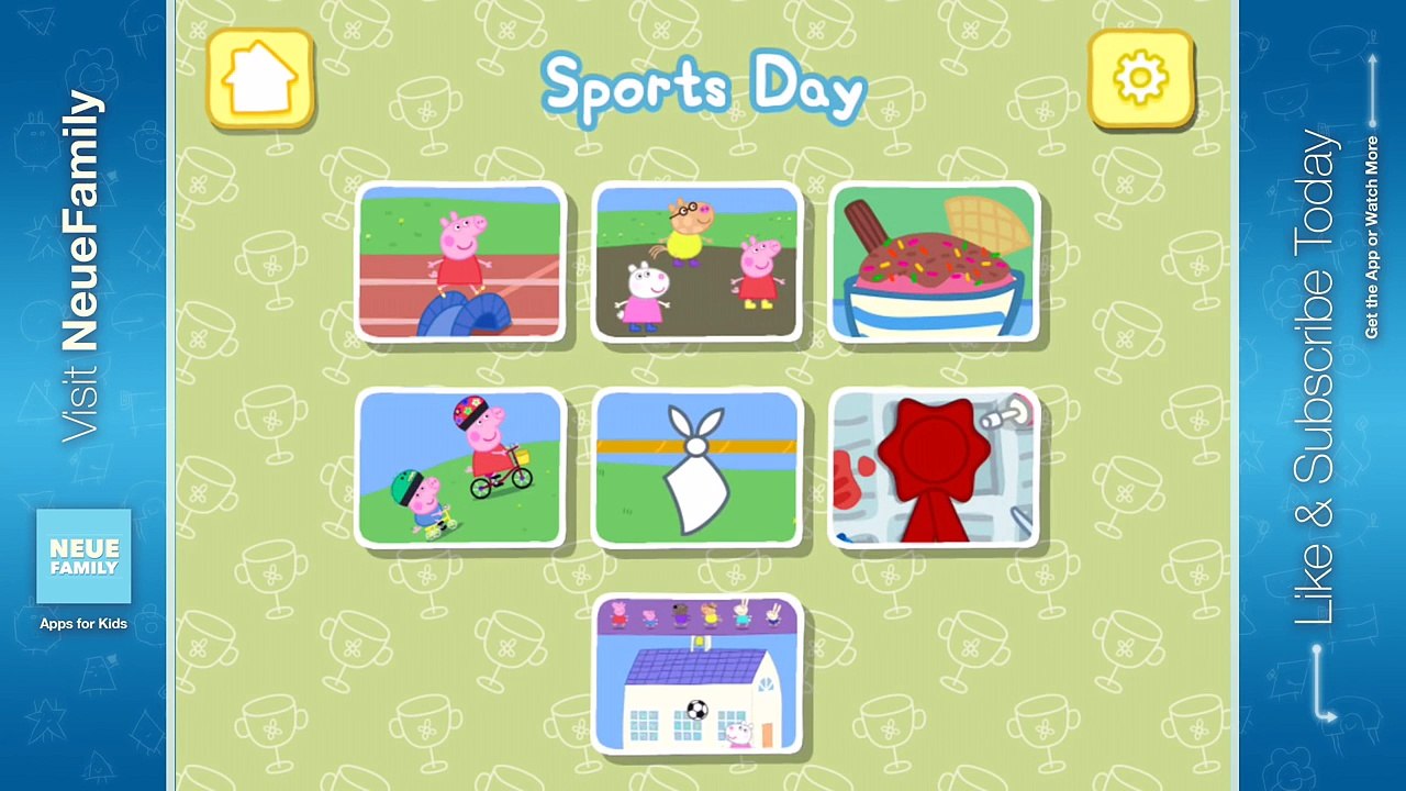 Peppa Pig Sports Day: Activity App for Kids