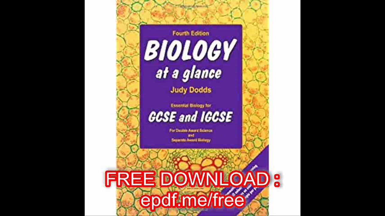 Biology at a Glance, Fourth Edition